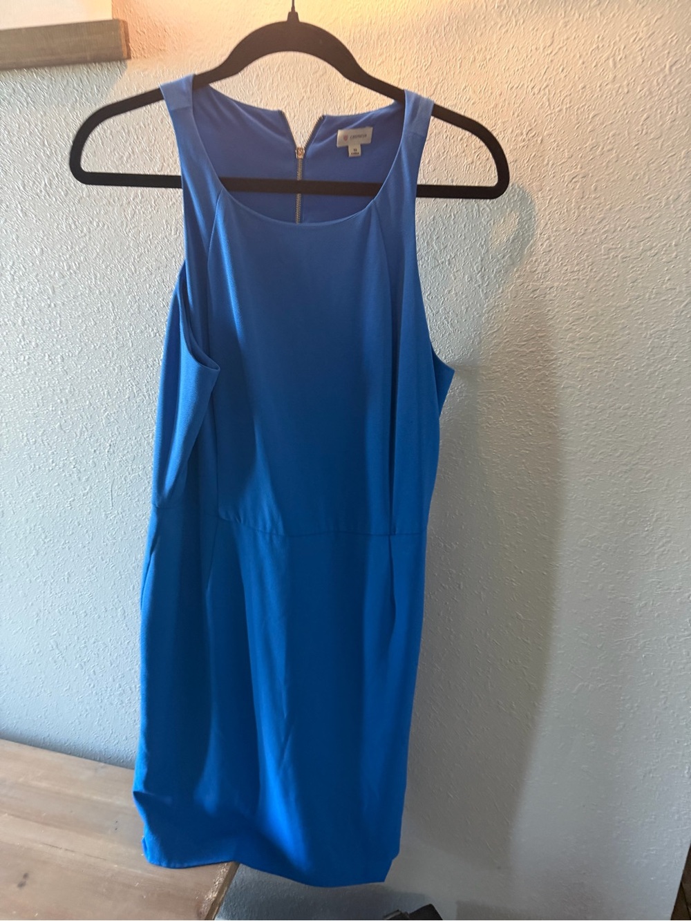 Daniel Cremieux Vibrant Blue Sleeveless Tank Dress